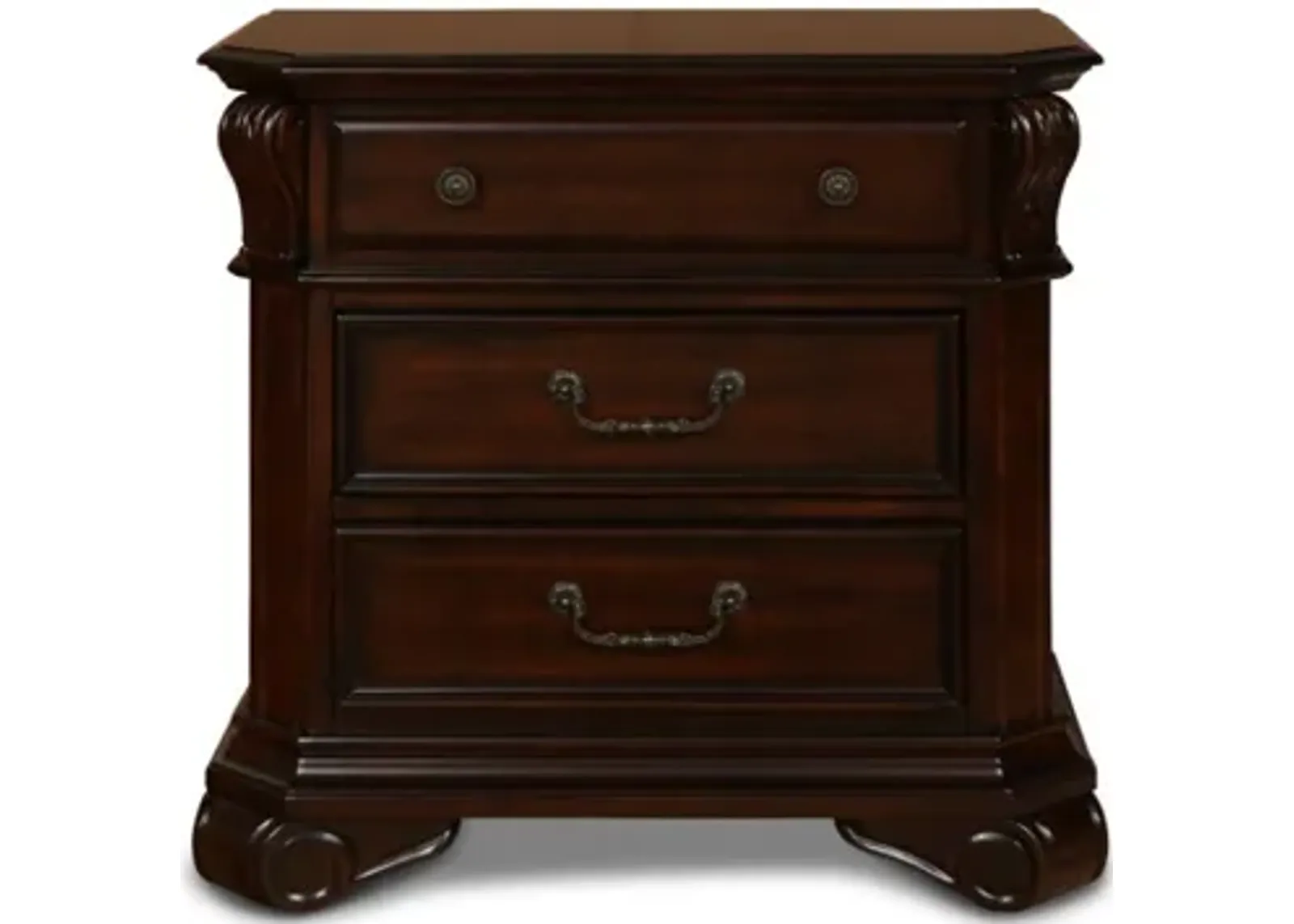 Emilie Nightstand in Brown