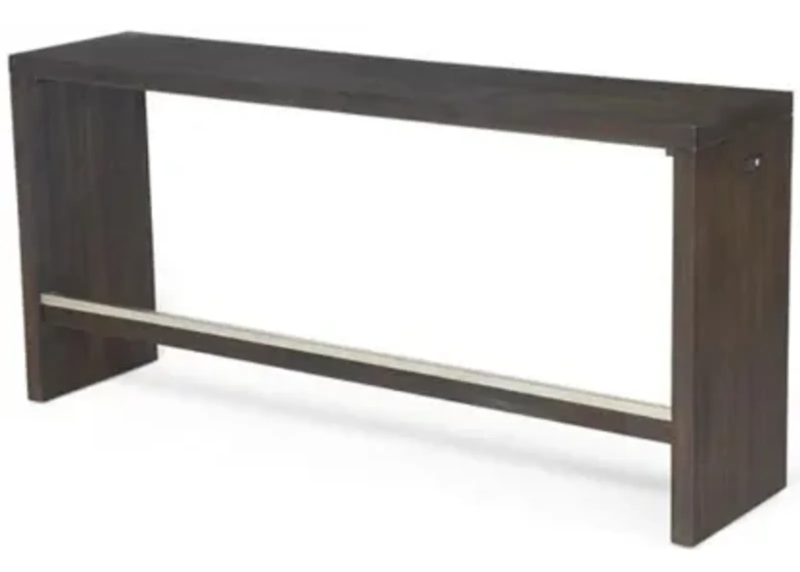 Oxford Sofa Bar Table in Basalt Gray