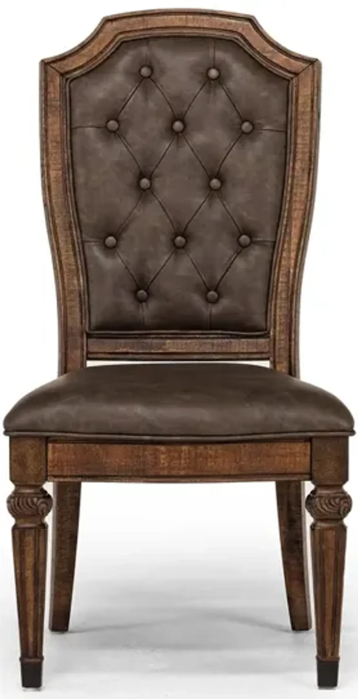 Durango Side Chair in Willadeene, Upholstered