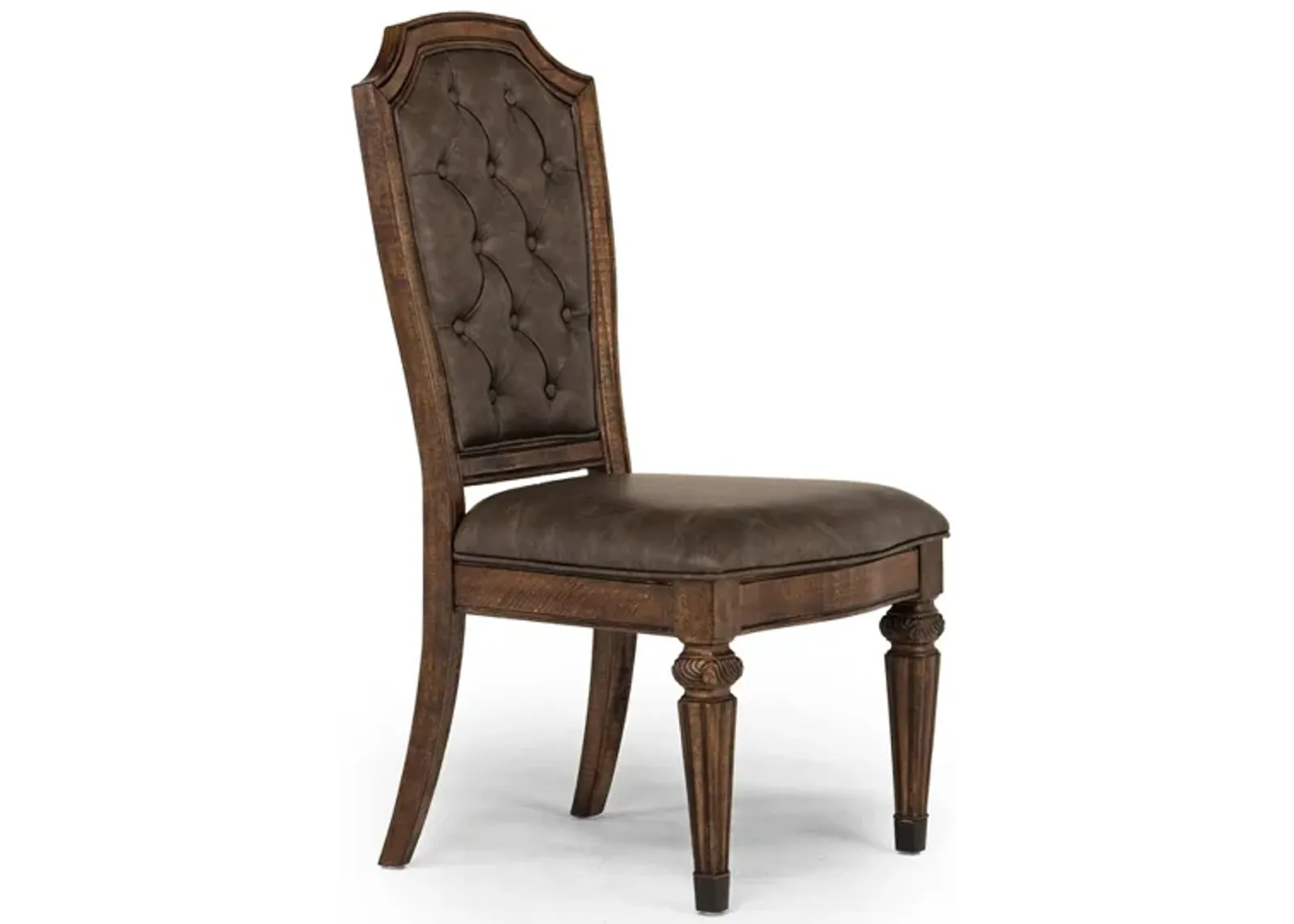 Durango Side Chair in Willadeene, Upholstered