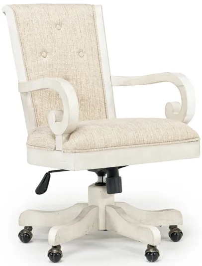 Bellamy Desk Chair in White