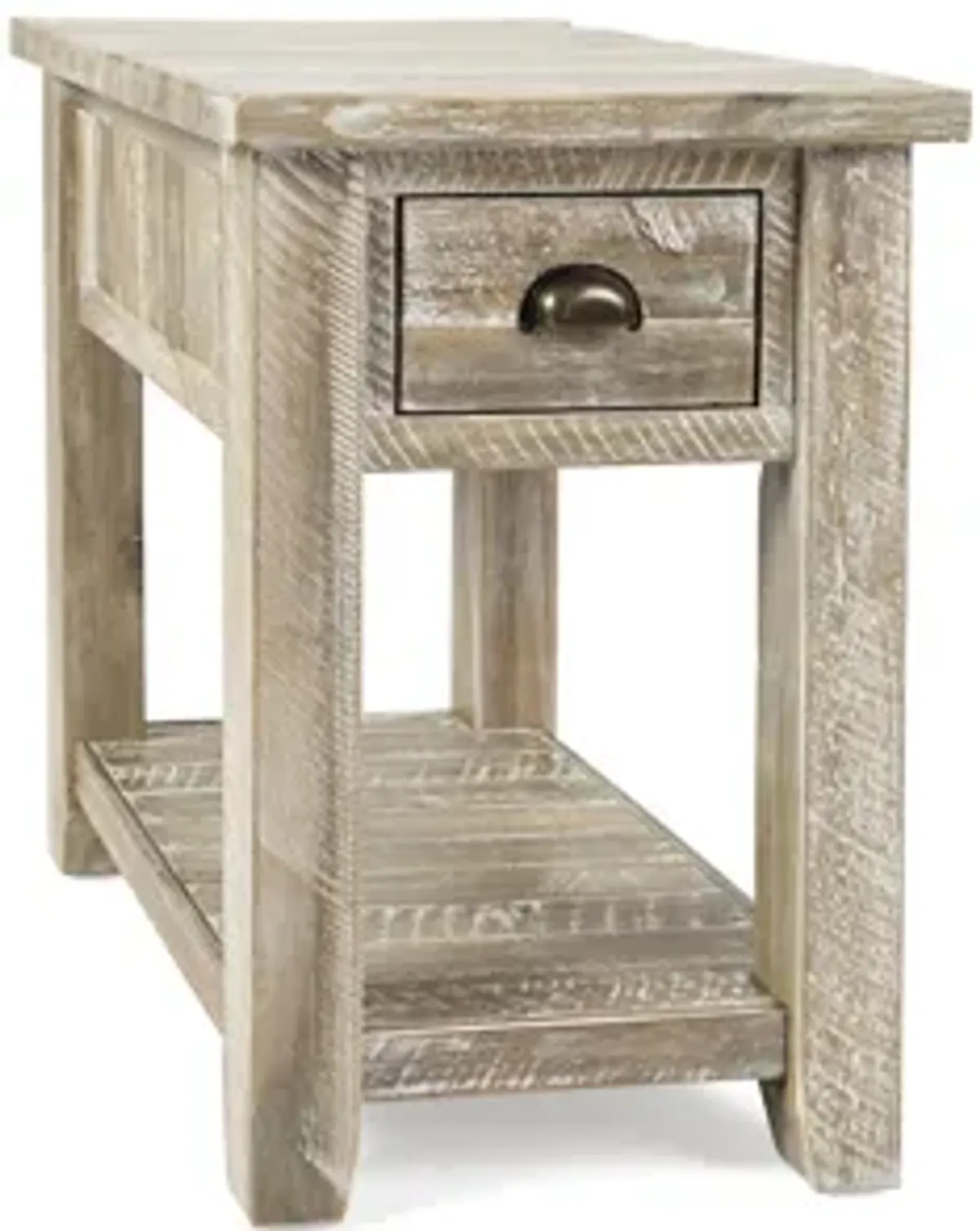 Artisans Chairside Table in Gray