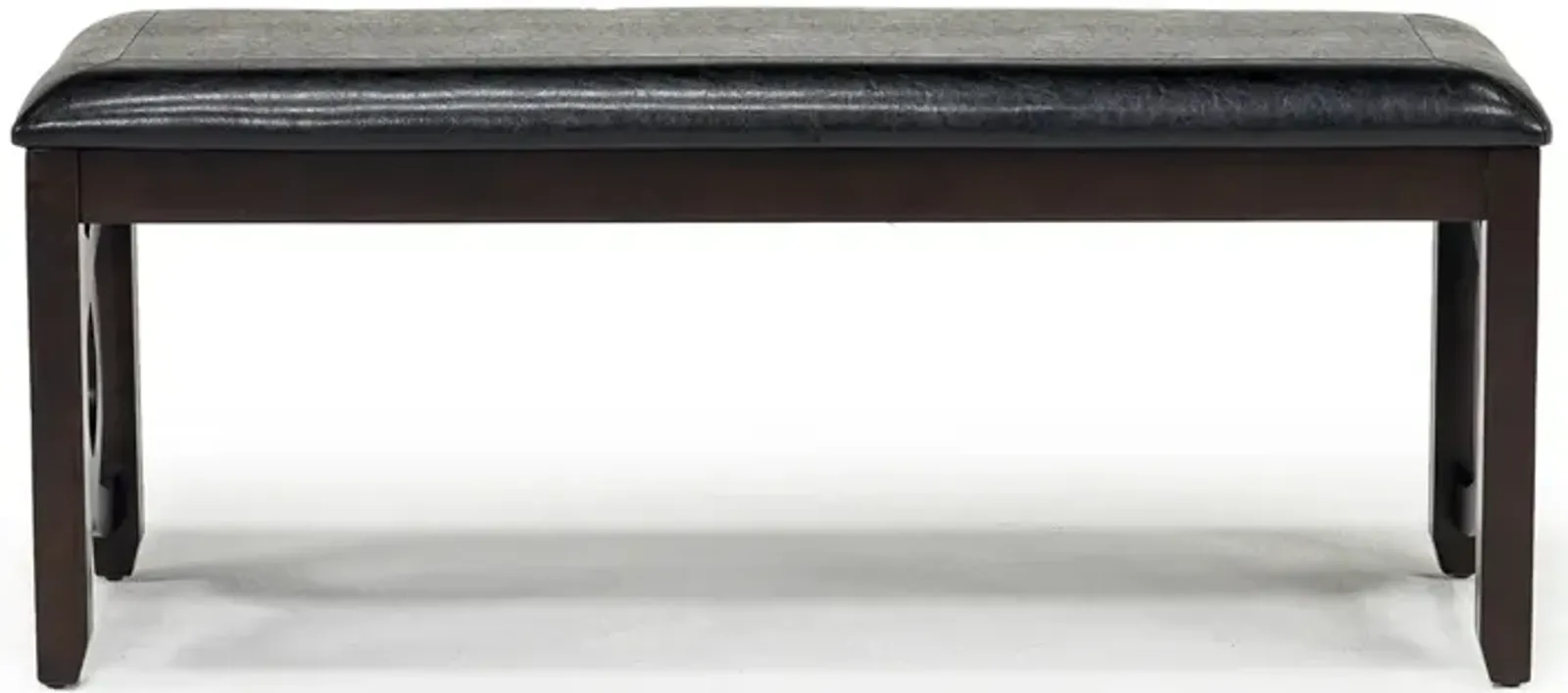 Gia Dining Bench in Dark Brown