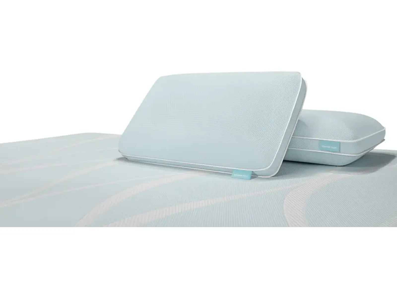 Tempur-pedic Breeze Pro-Hi Cooling Pillow in White, Queen