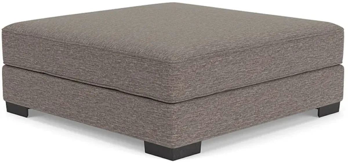 Oracle Cocktail Ottoman in Regis Sable II