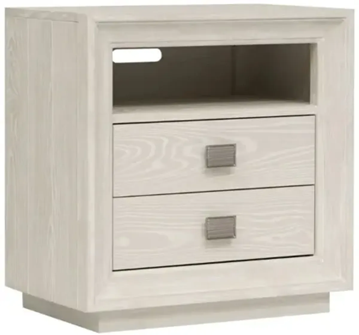 Maxime 2 Drawer Nightstand w/ USB in Sugar