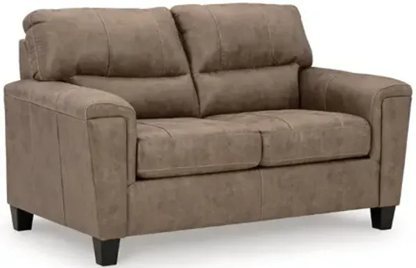 Navi Loveseat in Fossil
