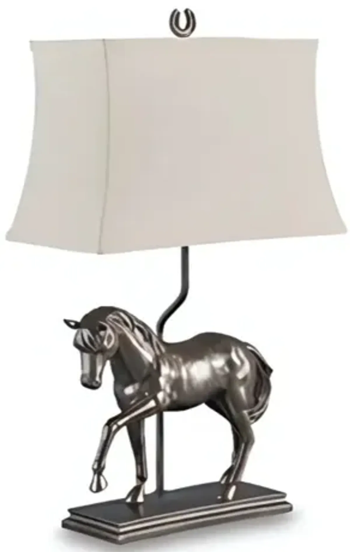Sandorman Horse Lamp in Antique Bronze