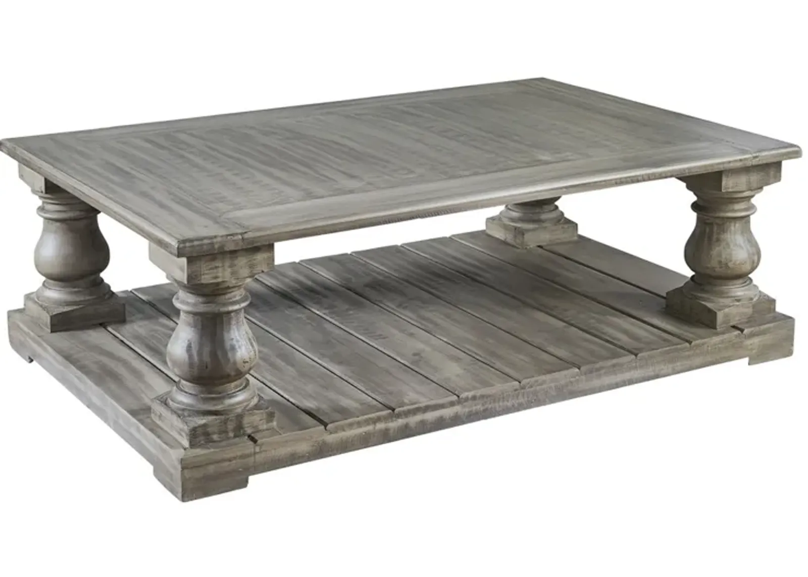 Baxter Coffee Table in Smoke Gray