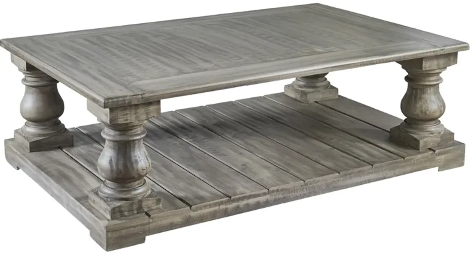 Baxter Coffee Table in Smoke Gray