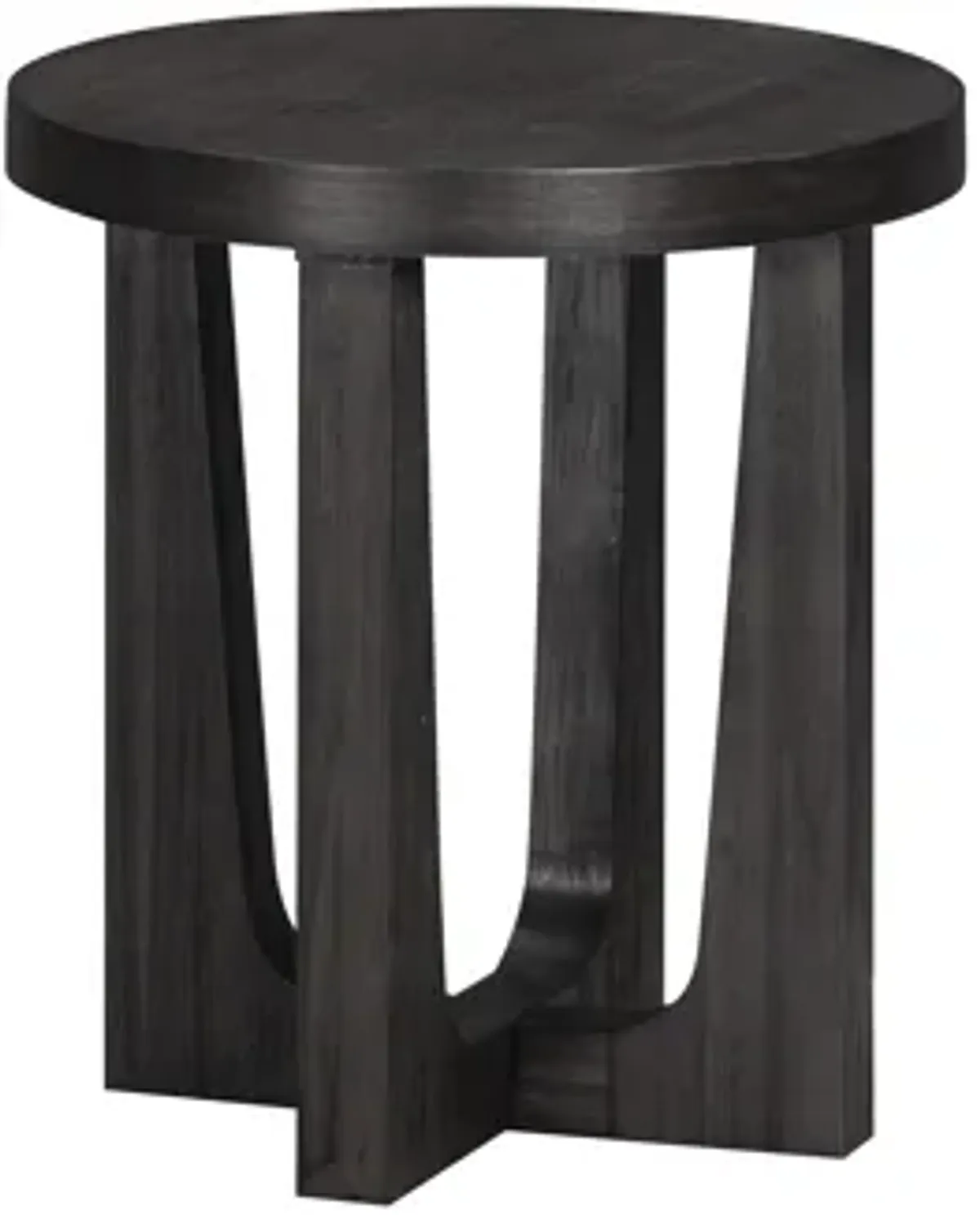 Riley End Table in Carbonite