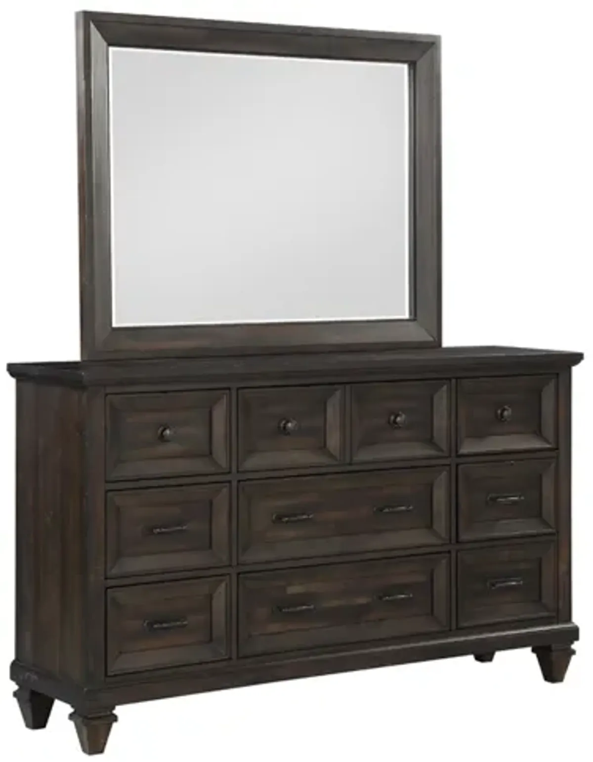 Sevilla Mirror in Walnut