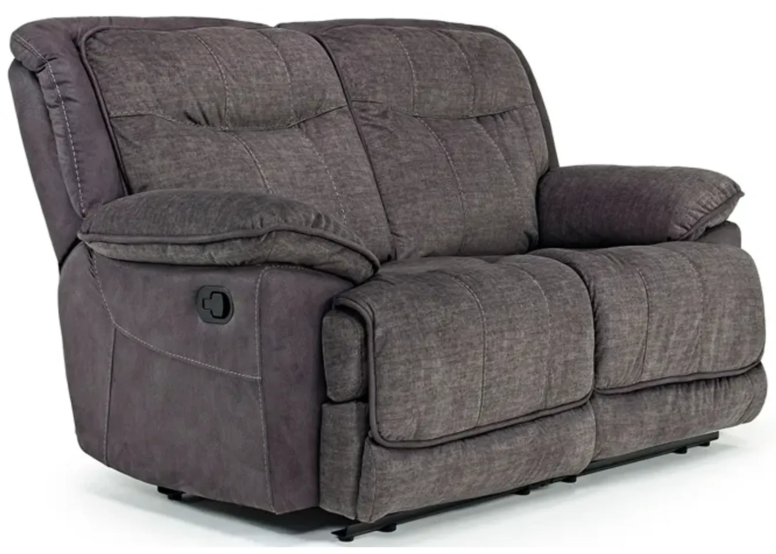 Bubba Reclining Loveseat in Graphite