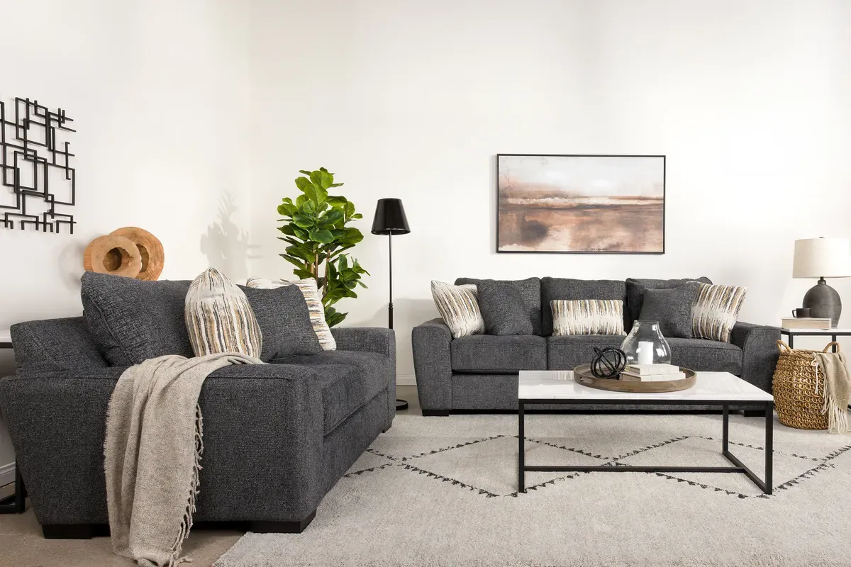 Oracle Queen Sleeper Sofa in Envy Ebony, Down