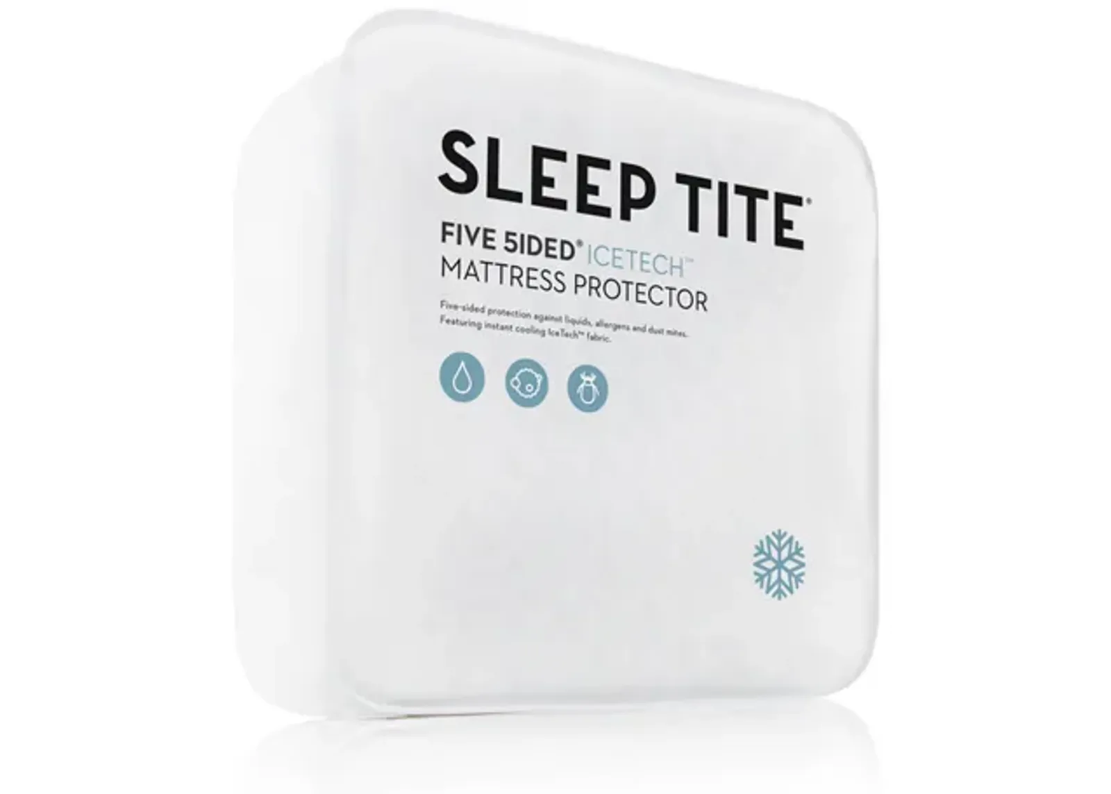 Malouf Sleeptite Ice Mattress Pad in White, Full