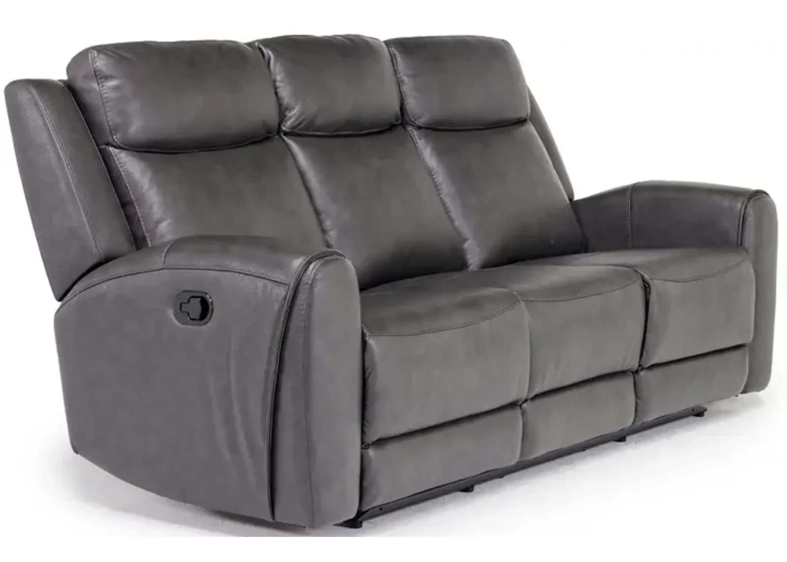 Mia Reclining Sofa in Impression Dark Gray