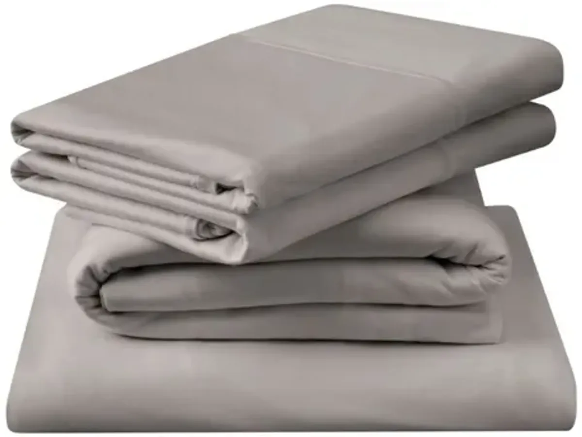 Tempur-Pedic Breeze Sheets in Graphite, Split Eastern King (2)