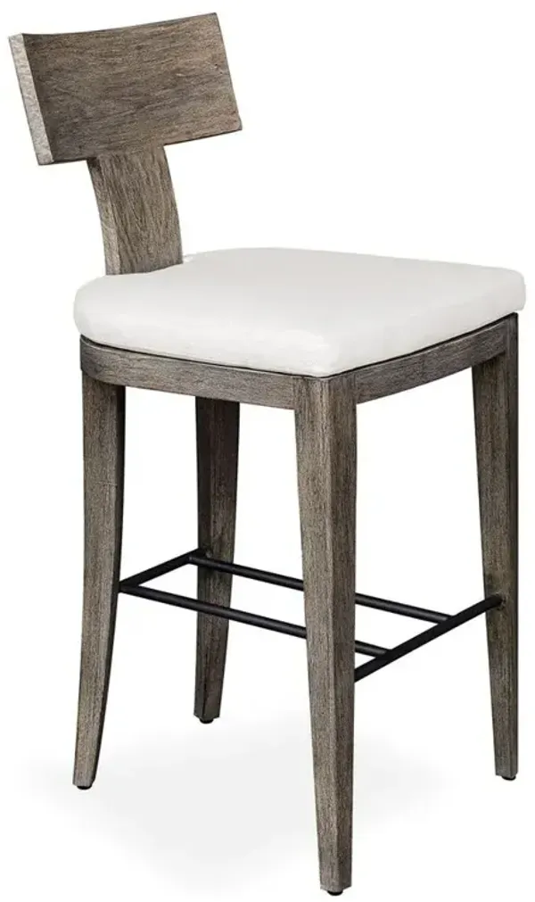Celini Outdoor Barstool in Brown