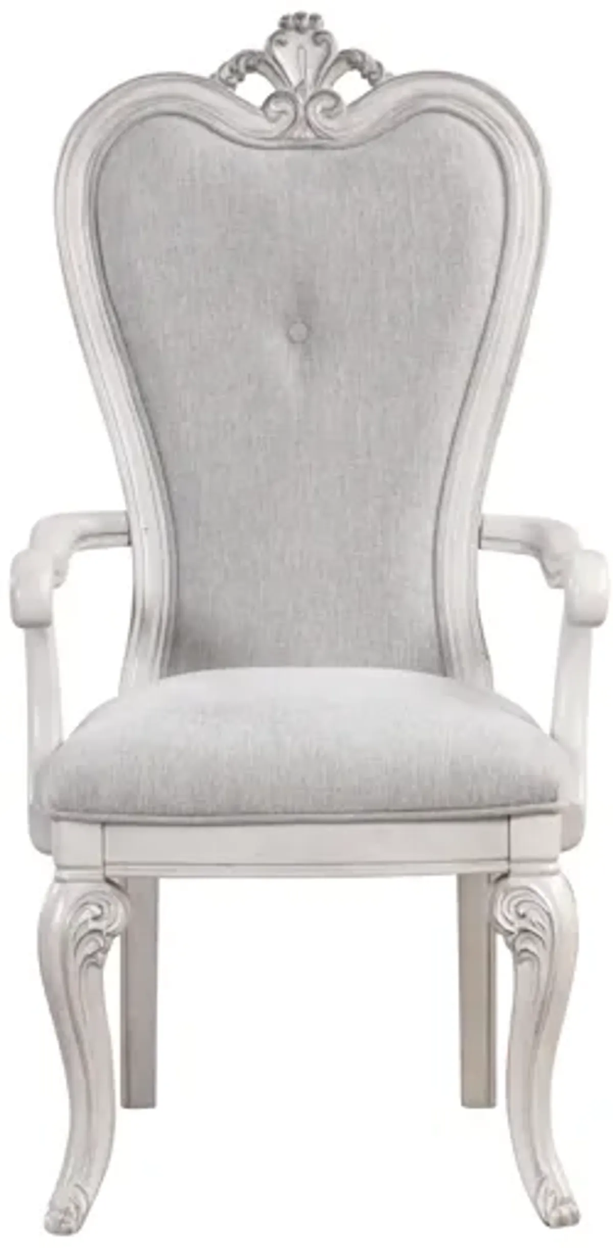 Cambria Arm Chair in Mist Gray, Set of 2