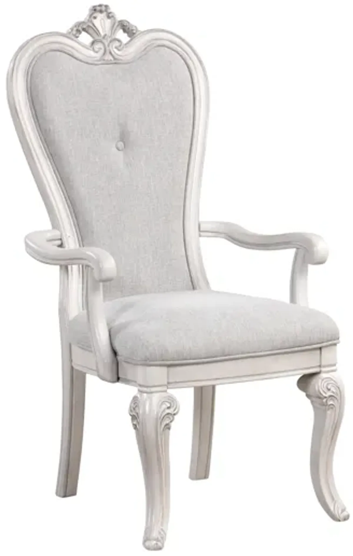 Cambria Arm Chair in Mist Gray, Set of 2