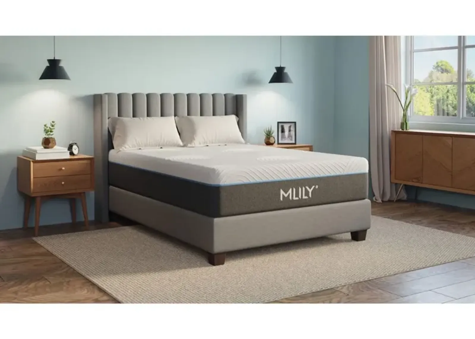 Mlily 12.5 Inch Fusion Luxe Plush Hybrid Mattress, Queen