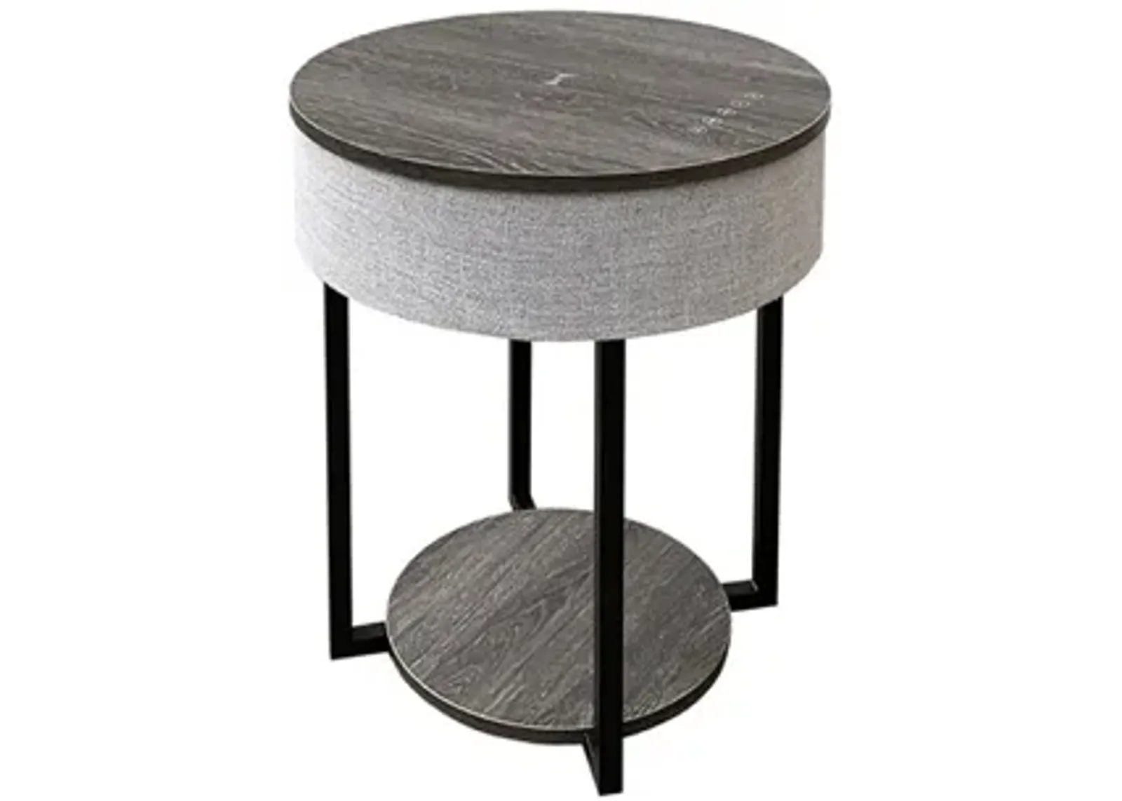 Sethlen Accent Table in Black/Gray