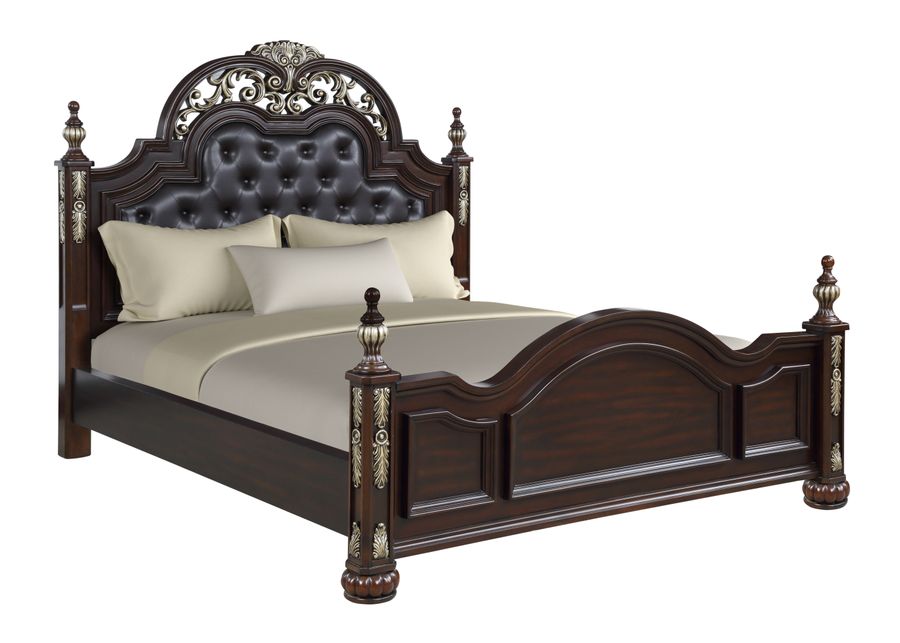 Maximus Upholstered Panel Bed in Madeira, CA King