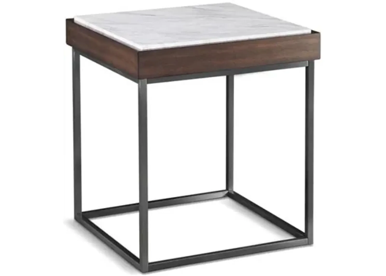 Ennis End Table in Brown Sable