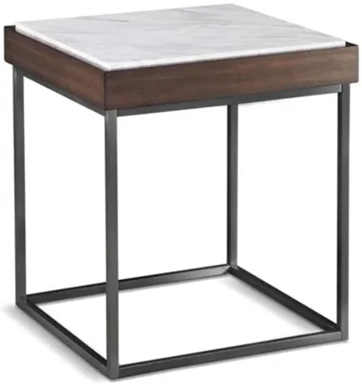 Ennis End Table in Brown Sable