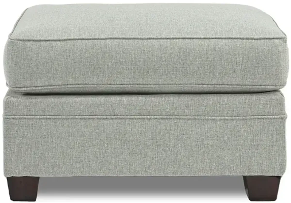 Cordoba Ottoman in Splash Linen