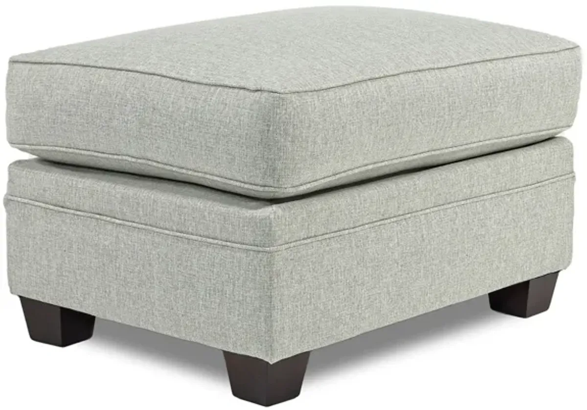 Cordoba Ottoman in Splash Linen