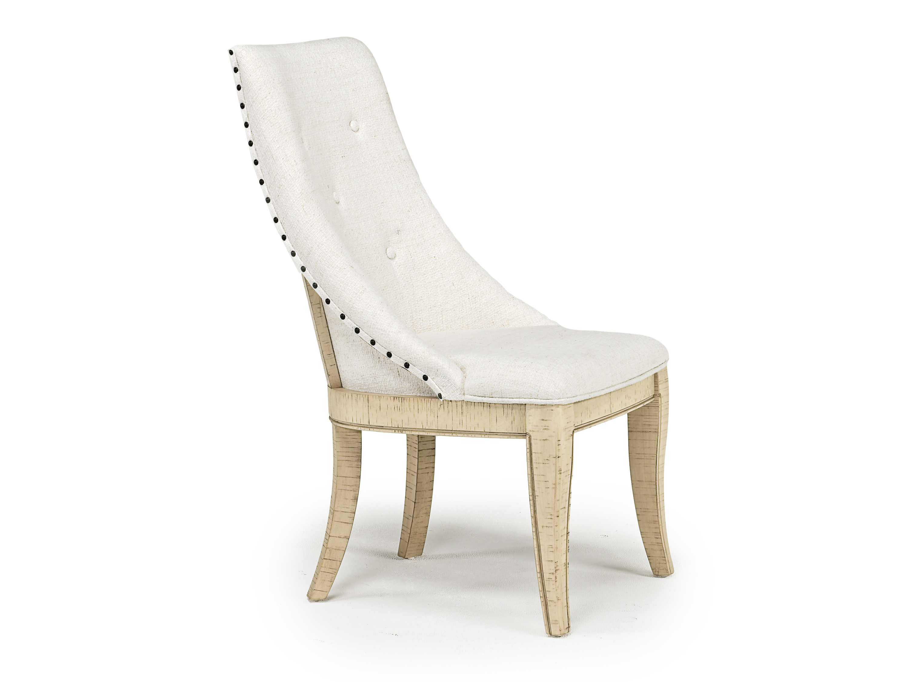 Roxy Arm Chair in Vintage Taupe, Upholstered