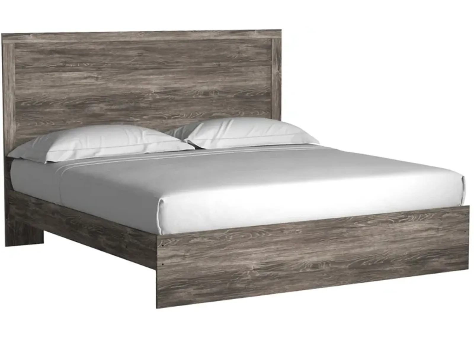 Stelsie Panel Bed in Gray, Eastern King