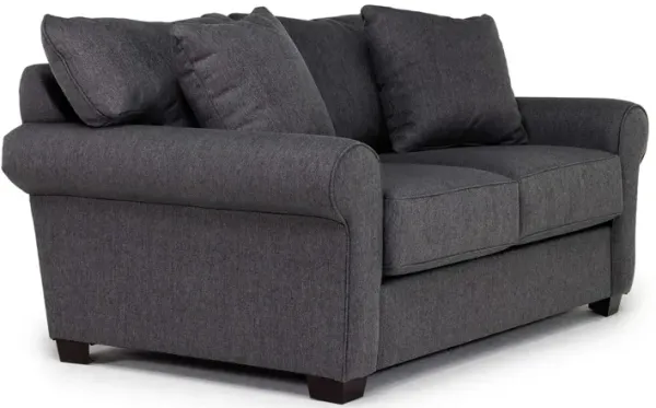 Nicco Loveseat in Zander Charcoal