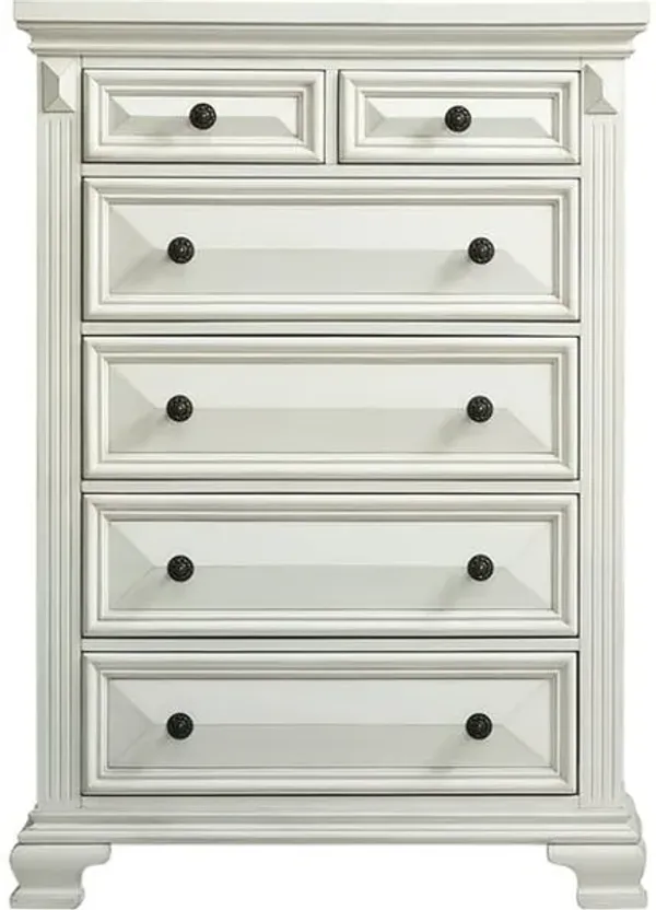 Calloway Chest in White