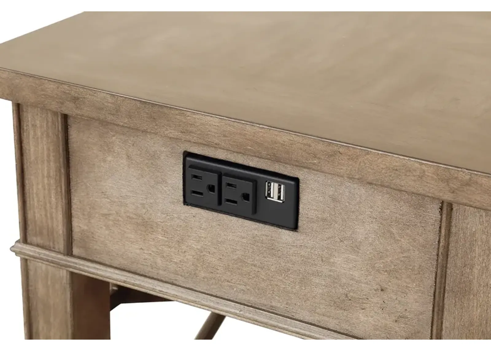 Sundance End Table in Brown