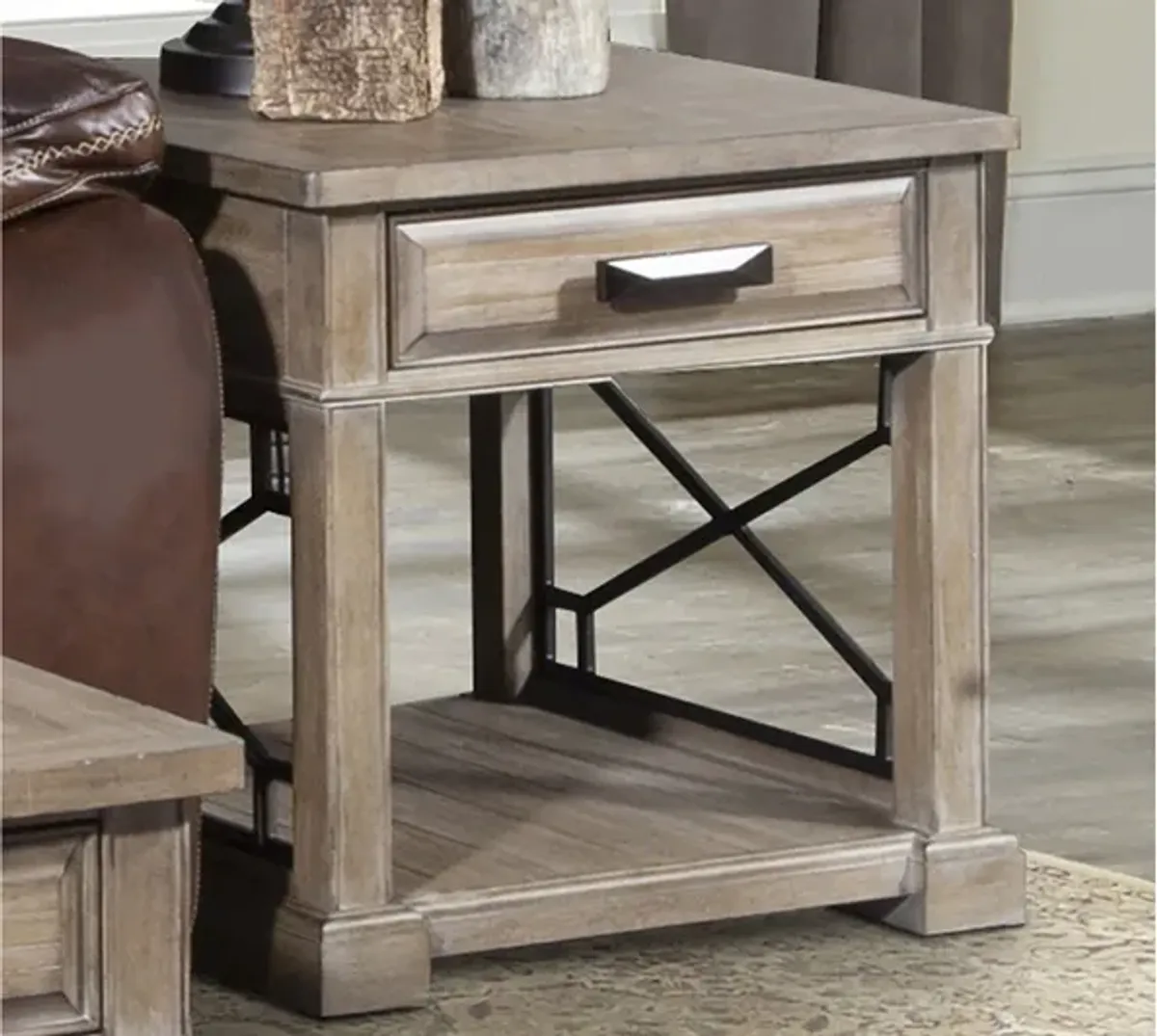 Sundance End Table in Brown