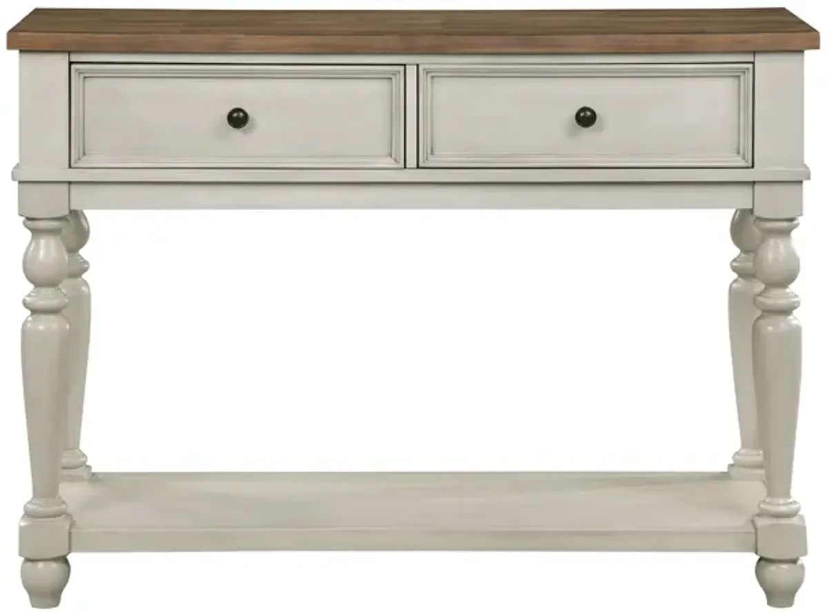 Jennifer Sideboard in White & Brown