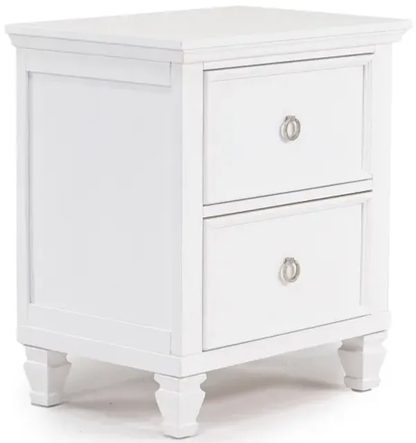 Tamarack Nightstand in White