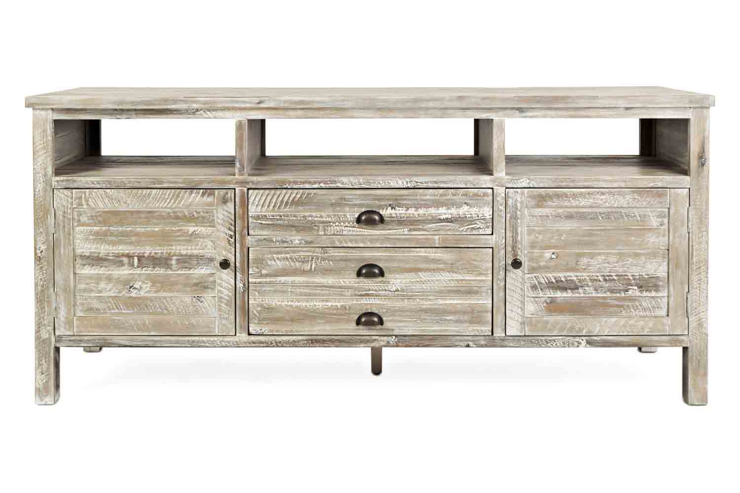 Artisans Media Console in Gray, 70 Inch