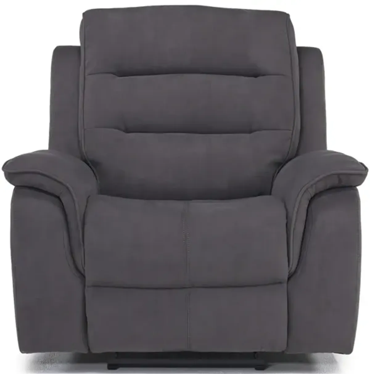 Chanell Recliner in New Nappa Gray