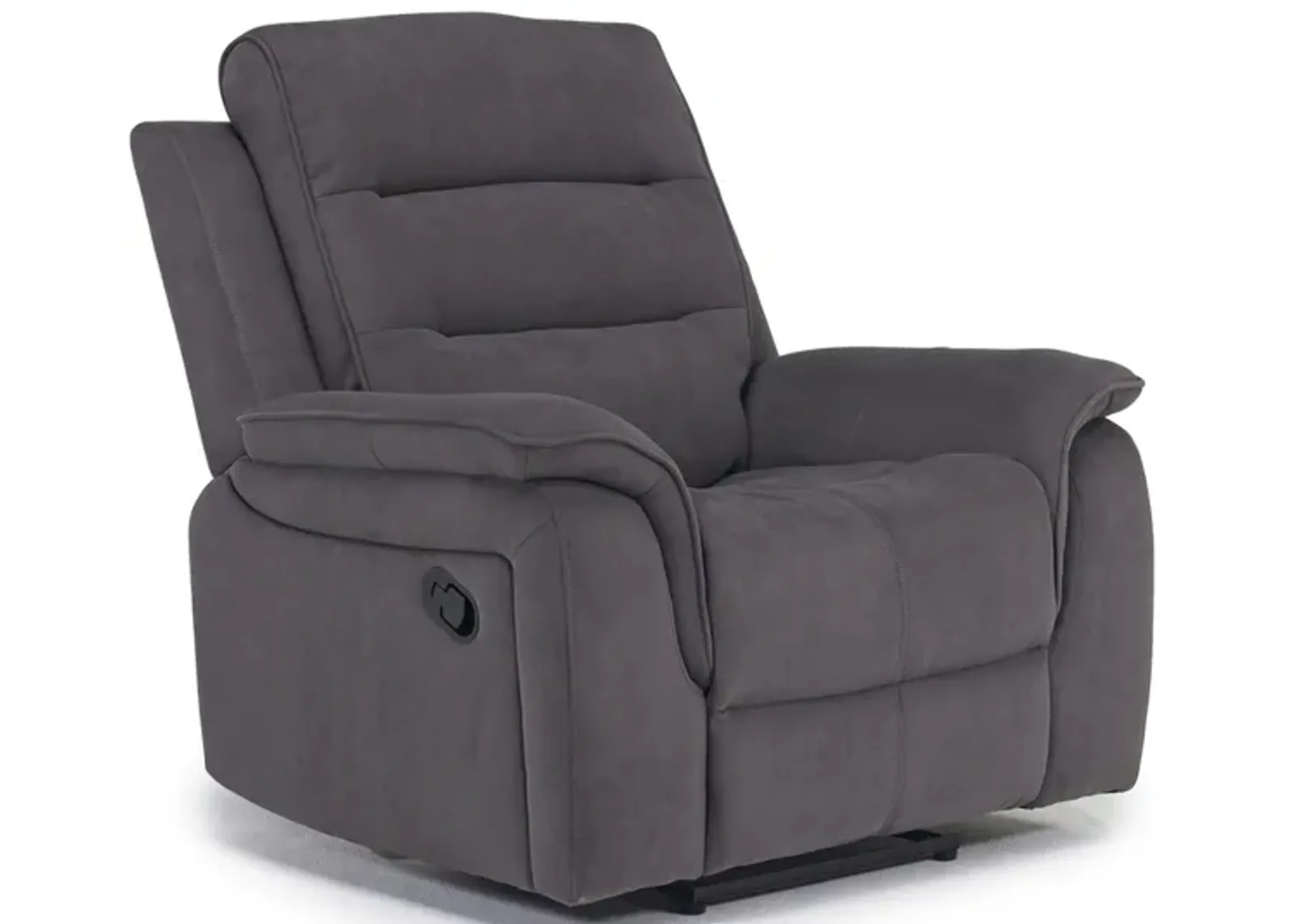 Chanell Recliner in New Nappa Gray