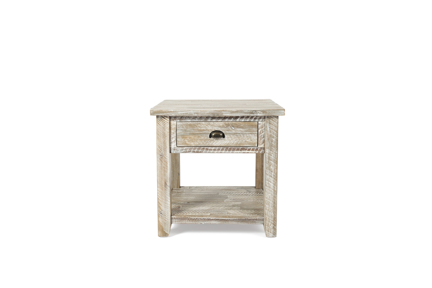 Artisans End Table in Gray