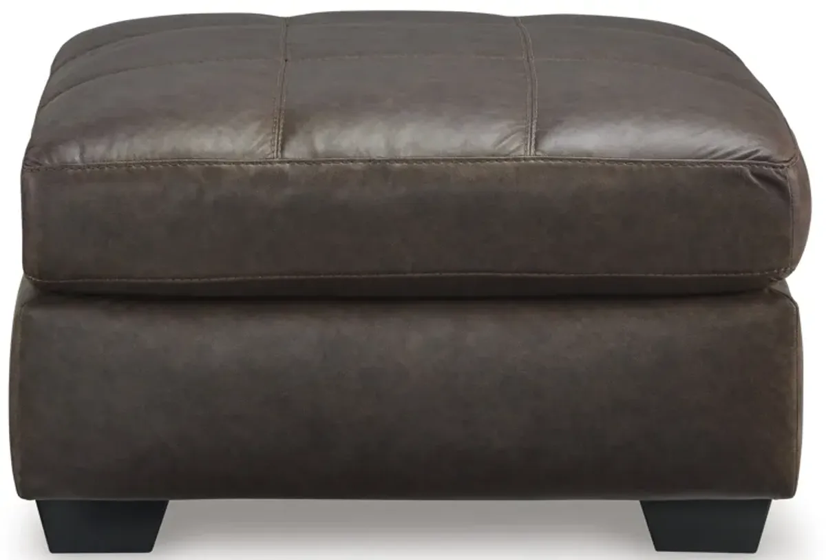 Barlin Mills Ottoman in Umber