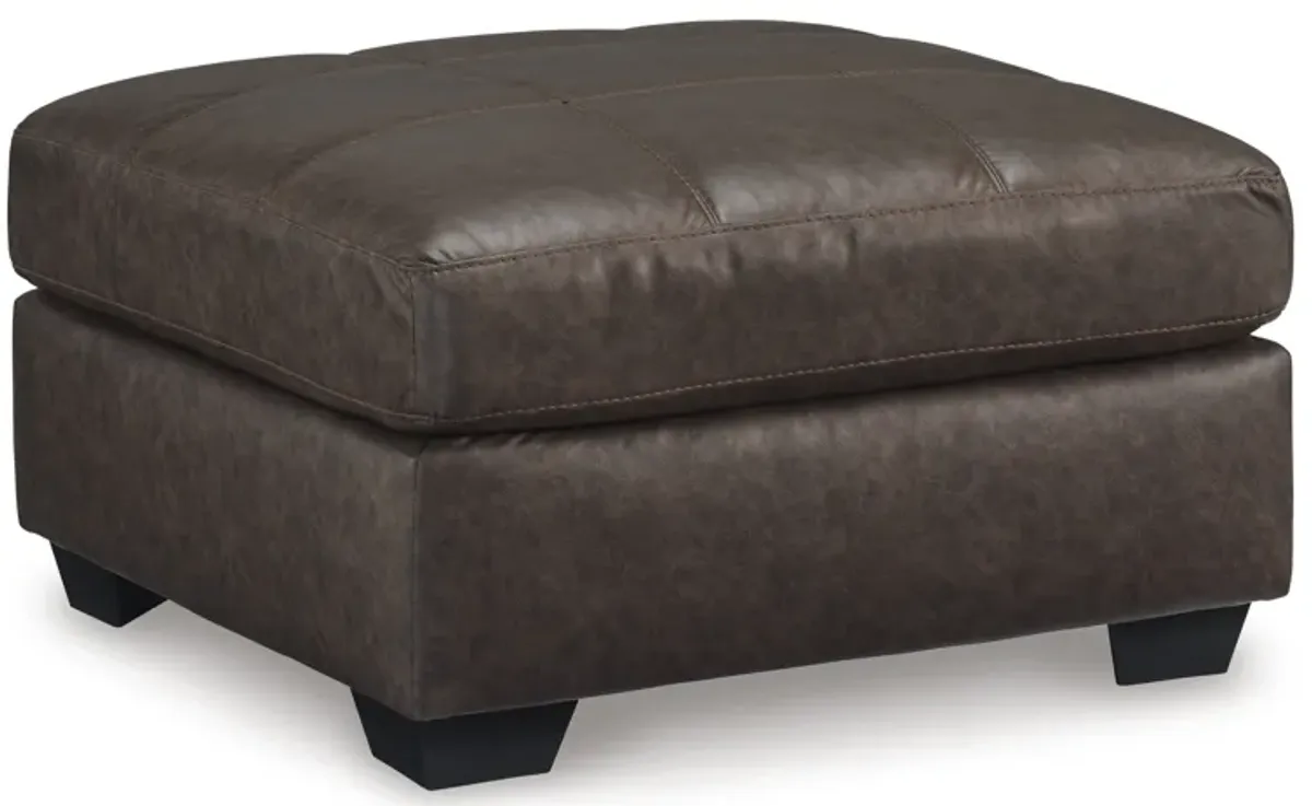 Barlin Mills Ottoman in Umber