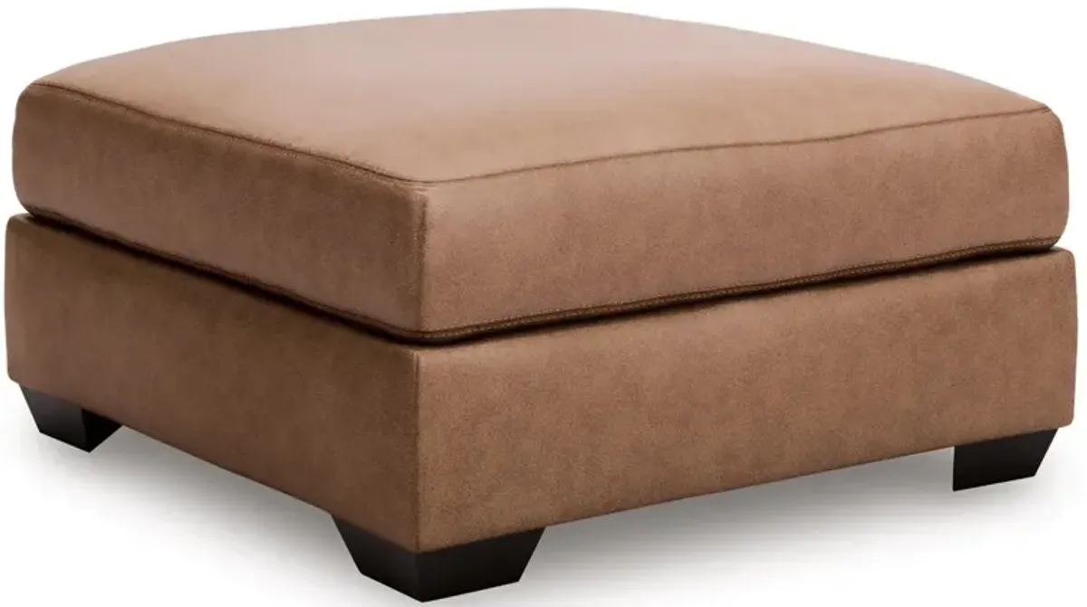 Whitlock Cocktail Ottoman in Caramel