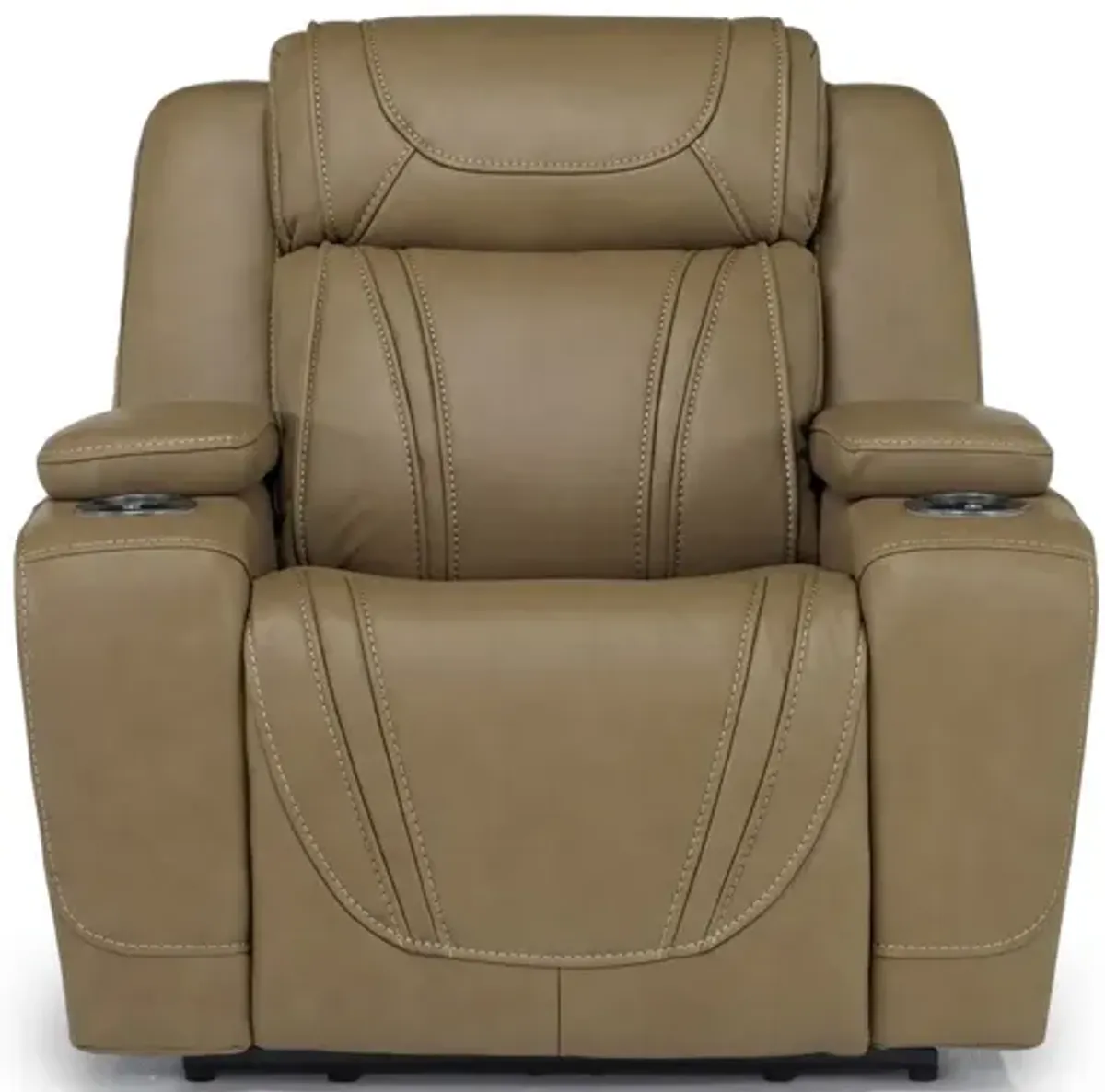 Max Power Recliner in Aline Butternut