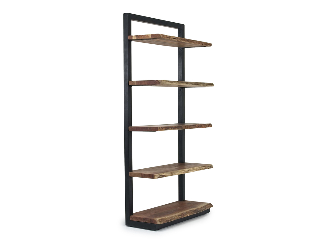 Natures Edge 5-Shelf Bookcase in Brown
