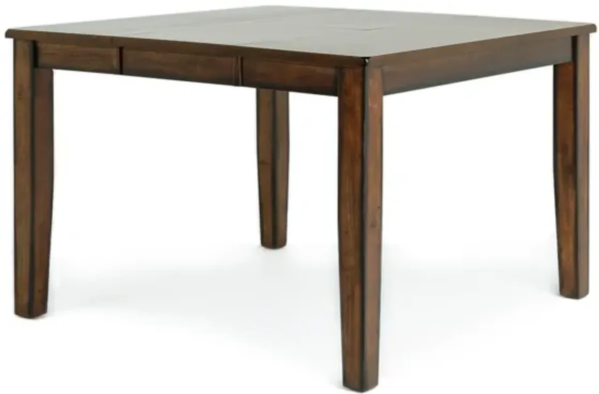 Napa Counter Height Extendable Dining Table in Brown