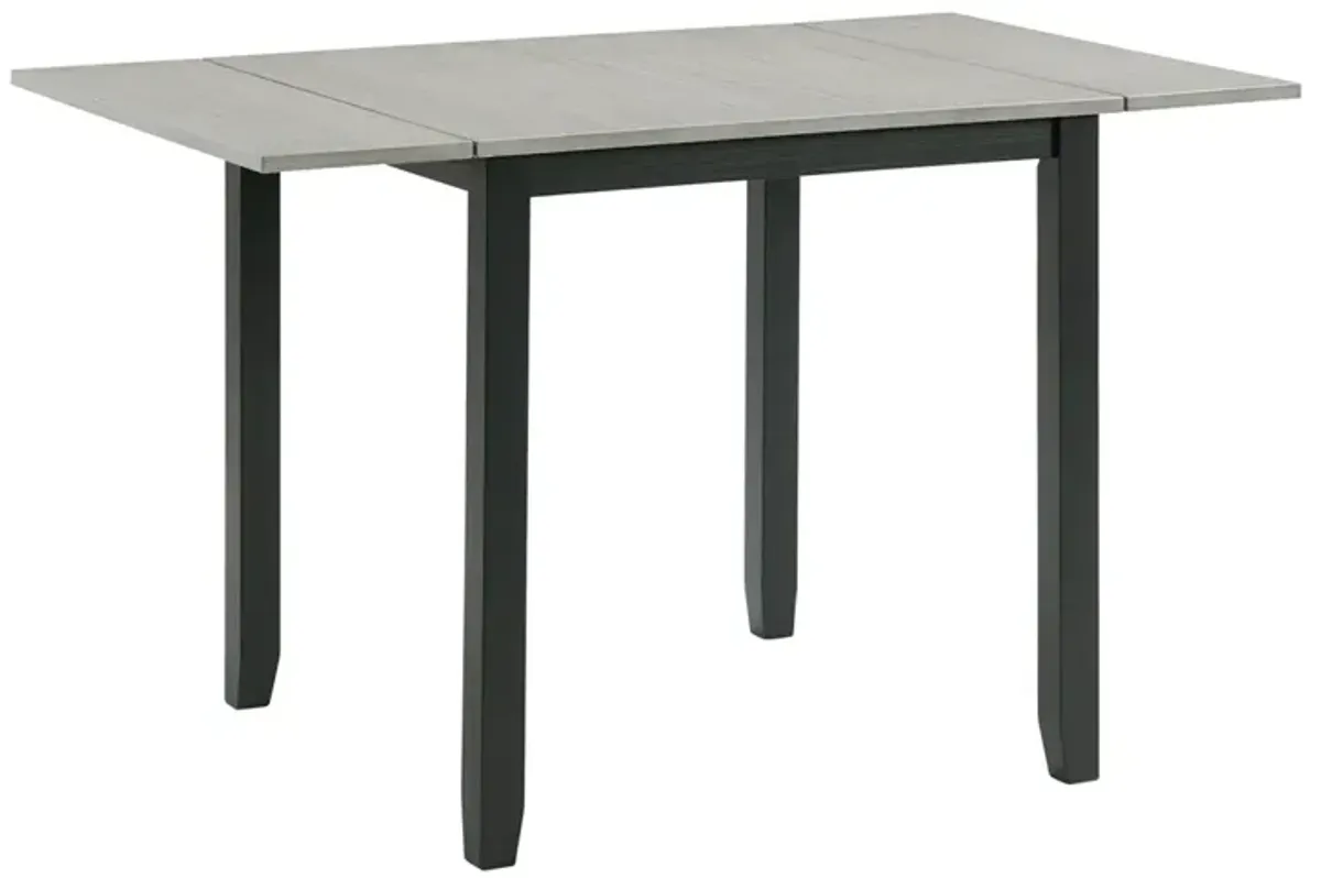 Tuttle Dining Table & 2 Chairs in Gray